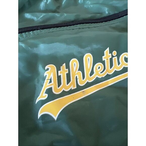 Oakland Athletics A's Drawstring Cinch Sack Zipper Pocket Chevy Giveaway Exclusi - Picture 3 of 11